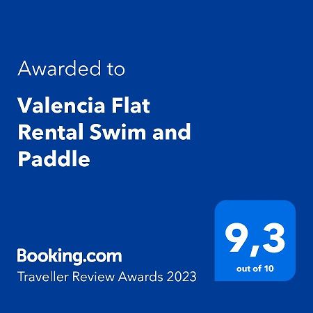 Valencia Flat Rental Swim And Paddle Exterior photo